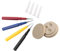 Yosoo Health Gear Moebius Uhrenöl-Set, Uhrenreparaturwerkzeuge, Uhrmacher-Reparaturwerkzeug Professionelles Uhrenöler-Set 1 Ölbecher 4 Ölstift-Sortiment-Kit