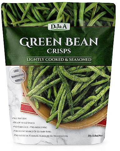 DJ&A Green Bean Crisps 10 x 30g