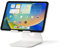 Tabdoq Supporto da tavolo universale per tablet combinabile con tutti i tablet e iPad da 8 a 13 pollici, bianco