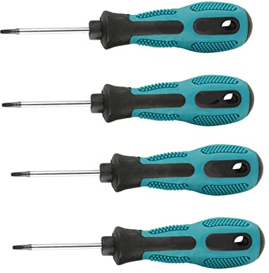 Destornillador TA Juego de Destornilladores Triangulares Destornillador de Cabeza Destornillador Triangular Magnético de Precisión 4 Piezas para Hombres de Automóviles