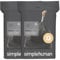 simplehuman Code Q 40 Odorsorb Liners, 50% Recycled Custom Fit Odour Absorbing Bin Liners in Dispenser Packs with Durable Drawstring Tie Handle, 50-65L