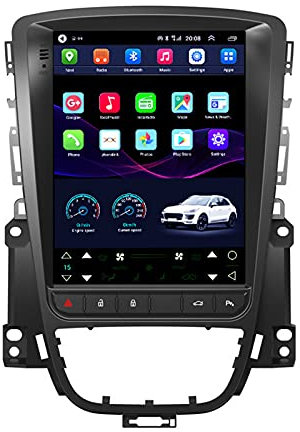 Op-El Astra J 2012 2013 2014 Autoradio Navigatore satellitare Lettore multimediale Android 10.0 Navigazione GPS Ricevitore FM con Supporto Touch Screen IPS 4G+WiFi/SWC/Carplay/Bluetooth, WiFi 4 c