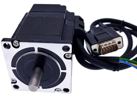 GTPBAO Servo-CNC 57mm Flansch Schrittmotor Nema 23 Schrittmotor 1,3NM Hybrid Closed Loop Schrittmotor 1000ppr Treiber Servo Schrittmotor Industrie-Controller (Size : Motor and Line)