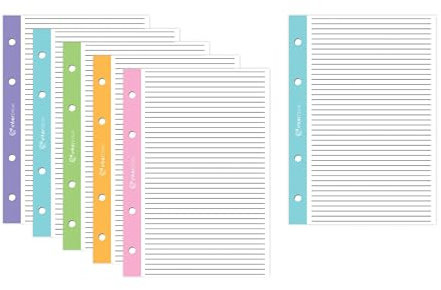 Interdruk Ringbucheinlage A4 liniert 5x50 Blatt