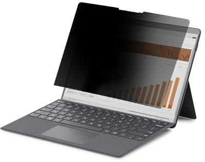 StarTech.com 4-Way 12.4in Surface Laptop Go 1/2/3 Privacy Screen Filter, Portrait/Landscape, Touch-Enabled, +/- 30° View