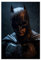fgxmne Exklusive künstlerische Superhelden-Serie Filmposter The Dark Knight, 15 Leinwand-Poster, Schlafzimmerdekoration, Landschaft, Büro, Raumdekoration, Geschenk, 30 x 45 cm