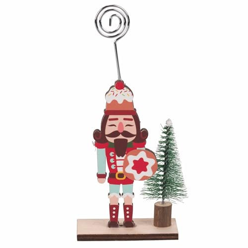 Xmas - Cascanueces, Madera contrachapada y Hierro, 6,5 x 3 x 13 cm