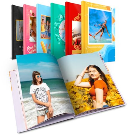 Personalisierte Fotobücher selbst gestalten (A4 Hochformat, 28 Seiten) Hochwertige Fotoprodukte in verschiedenen Formaten, Geschenk oder zum Erinnerungen festhalten