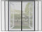 ARCOL Magnetisches Fliegengitter Fenster verstellbar – Magnetisches Fliegengitter für Fenster mit Klettband, kürzbares Fliegengitter Fenster (155 x 155 cm, Schwarz)