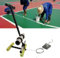 HSWOYEA Sports Counrt Bodenbandapplikator, handgeführter Klebebandspender, Bodenmarkierungswerkzeug mit Zeichenkreis-Set, Werkzeug zum Versiegeln von Wand- und Bodenanstrichen