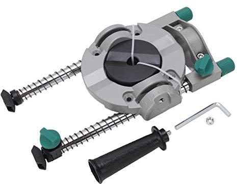 Baxnore Multi Angle Drill Guide, Alloy Steel Multi Angle Drill Holder, Adjustable Drill Stand Drill Guide, Hand Drill Clamp Stand for Drilling Machine