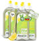 AlmaWin® Spülmittel Bio mit Zitronengras-Duft – 5x500ml Spüli – Kraftvolles Geschirrspülmittel flüssig mit hoher Fettlösekraft – Vegan Dish Soap – Ergiebiges Konzentrat