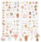 4 Blatt Sticker Babyalbum,204 Stücke A4 Sticker Baby Scrapbooking Mädchen & Junge,Aufkleber für Kinder und Baby Fotoalben,für Fotoalbum Kalender Notizbuch Babyparty Deko