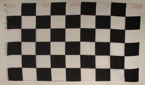 Buddel-Bini Flagge Fahne ca. 90x150 cm : Zielflagge Motorsport