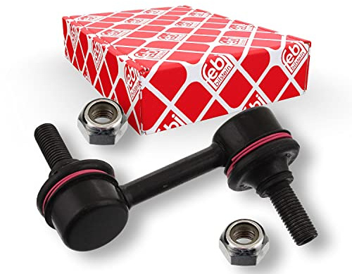 febi bilstein 42100 Verbindungsstange mit Sicherungsmuttern, 1 Stück | Kompatibel mit: HONDA ACCORD VII Tourer