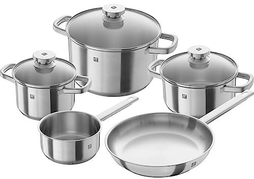Zwilling Batería de Cocina, Acero Inoxidable, Gris