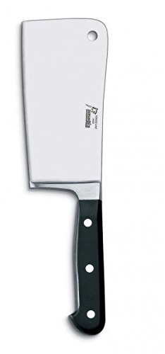 AUSONIA - COUPERET FORGÉ AVEC LAME EN ACIER INOX ET MANCHE 420 EN RÉSINE ACÉTAL DE 15 CM, 1 500 GRAMMES. LAVABLE EN LAVE-VAISSELLE !