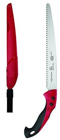 Felco 611 330 mm schwarz, rot, Edelstahl – Sierra (Holz, Stahl, schwarz, rot, Edelstahl, Schwarz/Rot, 1 Stück (S), 33 cm)