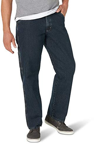 Wrangler Authentics Men's Classic Carpenter Jean, Storm, 42W x 29L