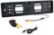 HoldTech - Supporto universale per targa europea, per auto con telecamera di retrovisione per parcheggio, con angolo di visione notturna a 170°, impermeabile, antiurto