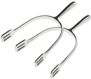 Korsteel Long Neck Dressage Spurs with Straps