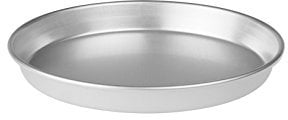 Pentole Agnelli AGN820T20 FAMA43/320 Kuchenform, konisch, mit Rand, Aluminium, 20 x 20 x 3 cm, Silberfarben, 20 cm