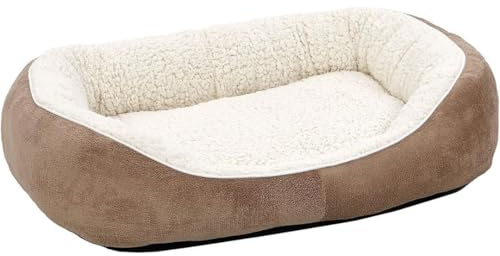 Midwest Homes for Pets Kuschel-Hundebett, braungrau, klein
