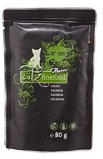 Pets Nature Catz finefood Purrrr No. 105 Lachs | 16x80g Katzennassfutter
