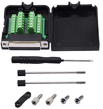 CERRXIAN DB25 Adapter RS-232 Serielle Schnittstelle DB25 Stecker (weiblich)