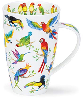 Dunoon Mug en porcelaine anglaise Motif Henley - Jungle Jive