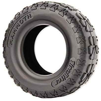 Mammoth TireBiterII – Jouets pour Chien en Caoutchouc Naturel pour mâcheurs extrêmes – Jouets pour Chien pour Jeu interactif Extra Long – Jouets à mâcher agressifs pour Chiens de Taille Moyenne à