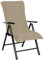 Brandsseller Frottee-Schonbezug für Gart enstuhl und Gartenliege sowie als Strandliegenauflage - aus 100% Baumwolle - (Taupe-Beige )