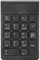 2.4G Wireless Numeric Keypad, 18 Keys Portable Mini Keyboard Bluetooth Number Pad, General Numpad For Laptop, Desktop(Black)