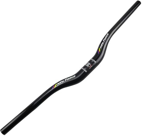 Alfa pasca mtb lenker 640mm downhill lenker mtb vorbau lenker 31,8 Schwarz 3K Glänzend