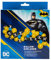 Party Factory `Batman´ Ballongirlande aus 60 gelben, schwarzen und blauen Latexballons, Ø25 und 12cm, inklusive 4m Ballonband