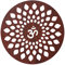 Tarini Gallery Om Design Handgefertigte Skulptur aus MDF-Holz, Wandbehang, Mandala-Muster, Chakra, dekoratives Schaustück für Zuhause, Büro, Tempel, Yoga, Meditation, Dekoration und Geschenk