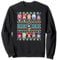 hololive English Ugly Christmas Sweater, Langarm, (Black) Sweatshirt