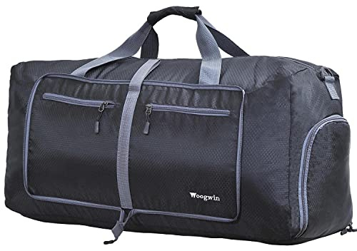 ehsbuy 60L Reisetasche Groß Faltbare Sporttasche Herren Damen mit Schuhfach Taschen Wasserdicht Saunatasche Travel Bag für Sports Urlaub Gym Übernachtung