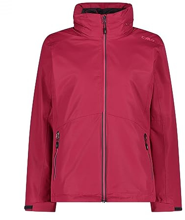 CMP Women's Jacket, Removable Inner Jacket with Zip and Hood, 3-in-1 Jacket