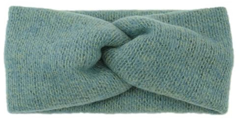 Damen Haarband Crossover Stirnband Warmes Stirnbänder,Elastische Weiche Kopfband Kopf Wickeln Stirnbaender Haarschmuck Haar Accessoires Geeignet für den Täglichen Gebrauch Yoga Fitness,Grün