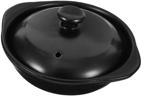 Alipis casseruola slow cooker slower cooker vaso di terracotta pentole giapponesi padella per crepes pentole antiaderente pentola per stufare pentola cucina con coperchio ceramica