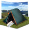 TENTCAMP Finn - Zelt 2 Personen 280x170x120cm Ultraleicht – Robustes Bikepacking Zelt mit Insektenschutz - 2 Mann Zelt ideal für Camping- & Outdooraktivitäten