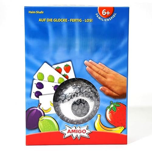 LDDYKZY Kartenspiel und Gesellschaftsspiel - Party Kartenspiel mit 56 Karten, Familienspiel mit Glocke, Kinderspiel, Auf die Glocke fertiglos