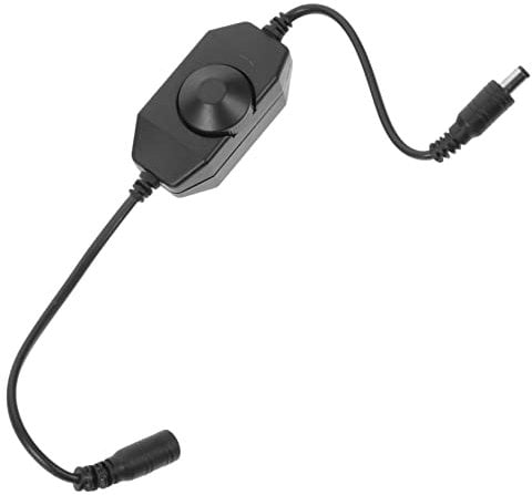 ANDRESLAD Led Controller for Single Color Led Strip Lights Manual Rotary for Brightness Compatible Indoor and Outdoor Lighting Applications