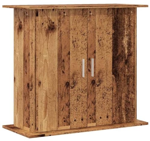vidaXL Aquariumständer Altholz-Optik 81x36x73 cm Holzwerkstoff
