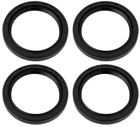 Create idea 4 Stück R23 40 mm x 52 mm x 7 mm TC Wellendichtring, Nitril-Drehwellendichtring, Doppellippendichtungen, Doppellippendichtungen