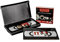 Horror VHS Coasters Set – Retro VHS Tape Themed Drink Coasters for Horror Fans, Gift for Halloween, Home Bar & Gaming Room Decor – 4 Unique Designs