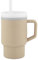 Infantino Ma Première Tasse – Adorable Tasse 255ml avec Paille Antifuite et Poignée Adaptée aux Tout-Petits, Favorise l'Hydratation, Facile à Nettoyer, Sable