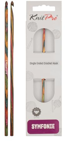 KnitPro Symfonie Single Ended Crochet Hook | 3.75mm