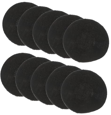 Ciieeo 20 Stück Anti Rutsch Patch Schweißabsorbierende Patches Schweißpflaster Atmungsaktiver Schweißschutz Pulloverschutz Schweißpads Für Sport Elastischer Stoff Schwarz